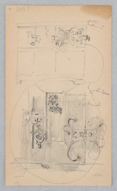 戸棚 作： Robert Frederick Blum