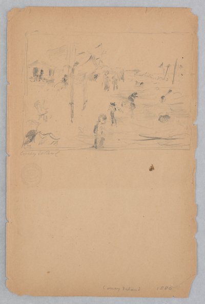 コニーアイランド、ブルックリン、NY 作： Robert Frederick Blum