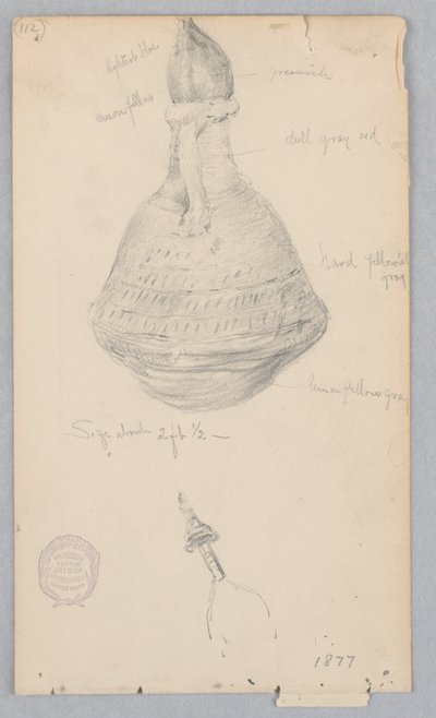 土器の壷 作： Robert Frederick Blum