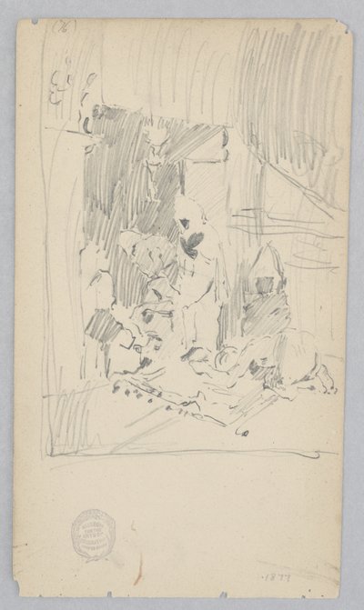 モスクへの入り口 作： Robert Frederick Blum