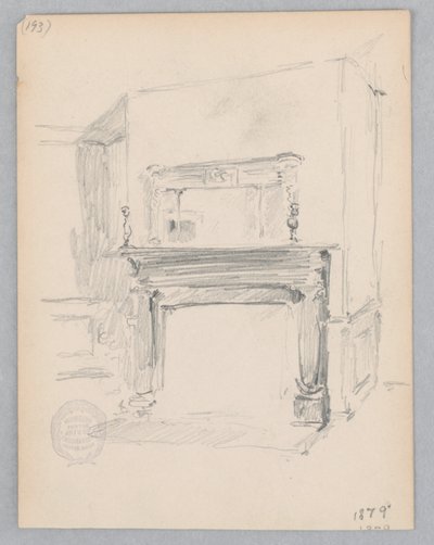 暖炉 作： Robert Frederick Blum