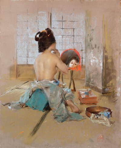 彼女のトイレで芸者 作： Robert Frederick Blum