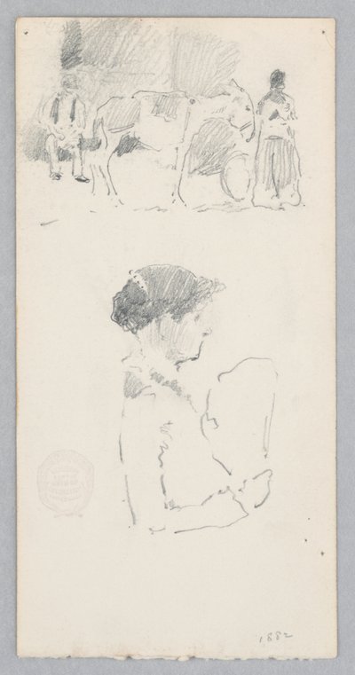ストリートシーン 作： Robert Frederick Blum
