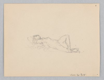 Study for a woman, “Moods to Music”, Mendelssohn Glee Club, New York, NY 作： Robert Frederick Blum