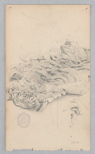 虎皮敷物 作： Robert Frederick Blum