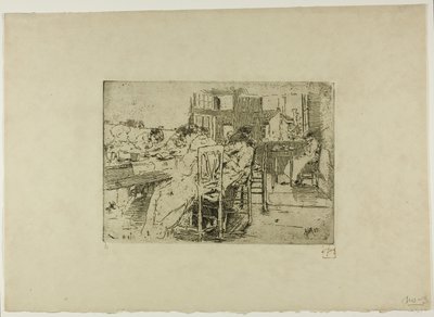 無題 (Girls Saying Grace) 作： Robert Frederick Blum
