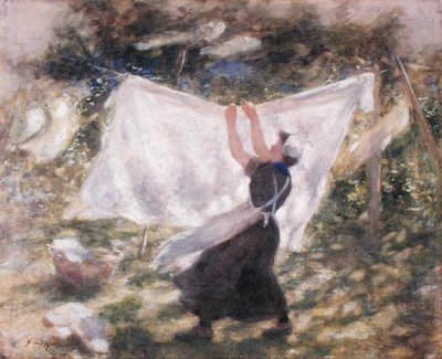 太陽と影（水彩・紙） 作： Robert Gemmell Hutchison