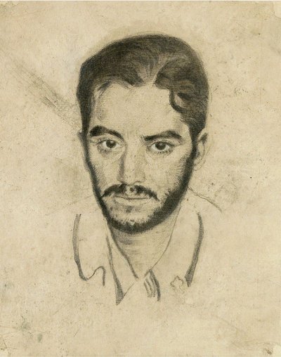 自画像、c。 1905年。 作： Robert Genin