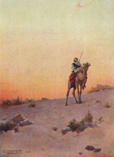 デザートスカウト、1880年、1904年 作： Robert George Talbot Kelly