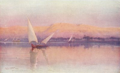 ナイル残光、c1880、1904 作： Robert George Talbot Kelly