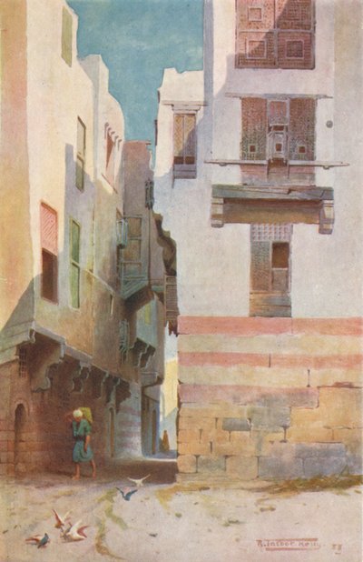 ブラクの街路、1880年、1904年 作： Robert George Talbot Kelly