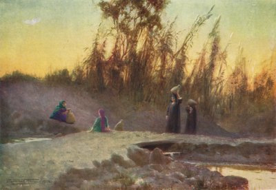 井戸で、c1880、1904 作： Robert George Talbot Kelly