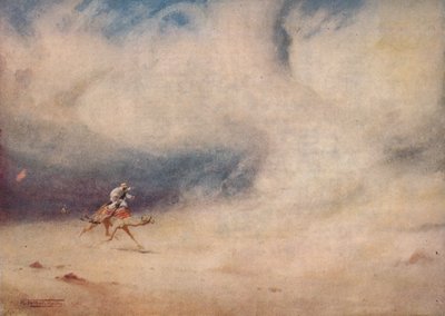 砂漠の旋風、c1880、1904 作： Robert George Talbot Kelly