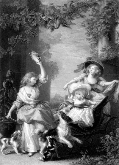 ロイヤルプリンセス、19世紀のキングジョージ3世の子供たち。 作： Robert Graves