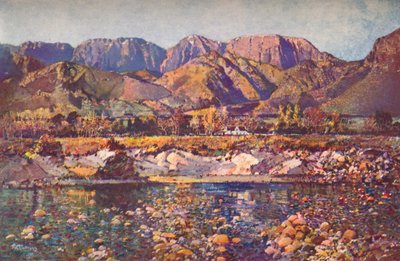 ウェマーズフック山脈西部岬州、ベルク川のウェマーズフック20世紀 作： Robert Gwelo Goodman