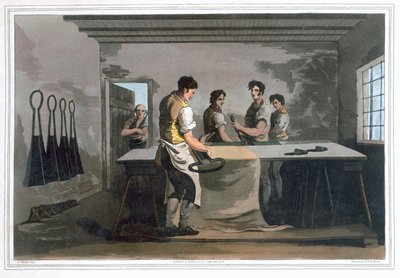 布製ドレッサー、1814年 作： Robert Havell