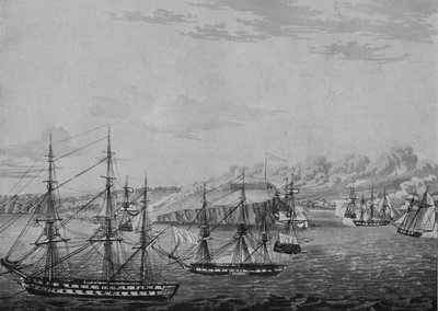 オズウィーゴ陥落、c1815 作： Robert Havell