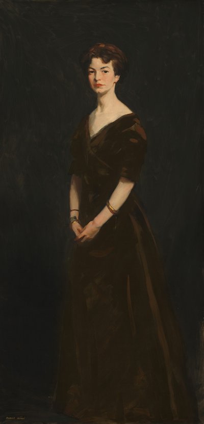 エディス・レイノルズ、1908年。 作： Robert Henri
