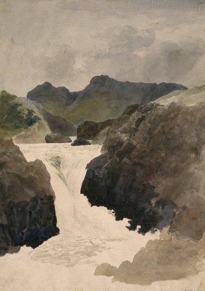スケルウィズフォース、ウェストモーランド、1800〜1820年 作： Robert Hills