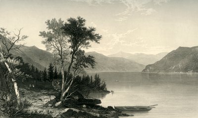 「レイク・ジョージ」、1874年。 作： Robert Hinshelwood
