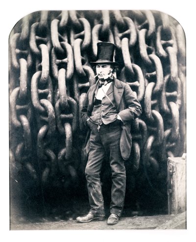 イザムバード キングダム ブルネル、英国の技術者、1857 年 作： Robert Howlett