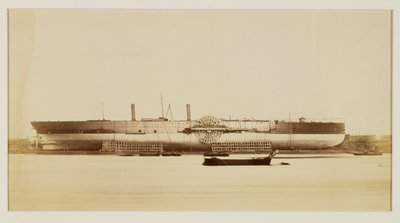 1857年11月17日の大東部（湿式コロジオンネガからのアルブメン印刷） 作： Robert Howlett