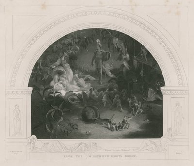 真夏の夜の夢からチタニアが眠る 作： Robert Huskisson