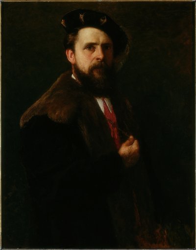 自画像、1913年頃（キャンバスに油彩） 作： Robert Jobling
