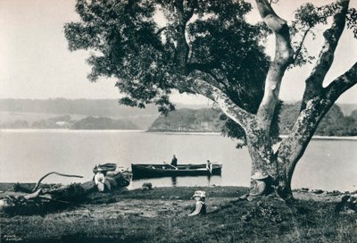 教会島、ギル湖、スライゴ、c1908 作： Robert John Welch