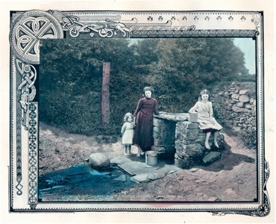 ケルズ：聖コロンブスの聖なる井戸、c1903 作： Robert John Welch