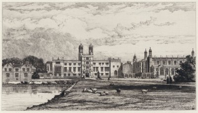 Stonyhurst（エッチング 作： Robert Kent (after) Thomas