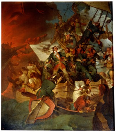 「1696 年 5 月 18 日のアゾフの占領」、18 世紀後半または 19 世紀 作： Robert Ker Porter