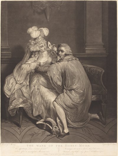 ハネムーンの衰退 作： Robert Laurie after Francis Wheatley