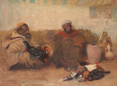 タンジールの二人の男、1908 作： Robert Lee MacCameron