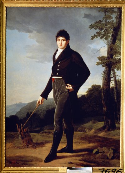 アンドレイ・ベズボロドコ伯爵の肖像画。 ロベール・ルフェーブル（1756-1830）の絵画 作： Robert Lefevre