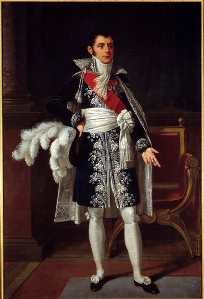 ロヴィゴ公爵アンヌ・ジャン・マリー・レネ・サヴァリー（1774 - 1833）の肖像。ロベール・ルフェーヴル（1755-1830）による絵画 作： Robert Lefevre