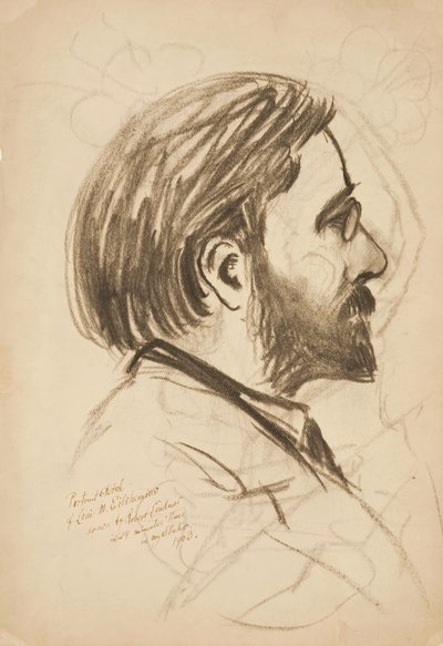 ルイ・M・エイルシェミウスの肖像スケッチ、1903年。 作： Robert Lindner