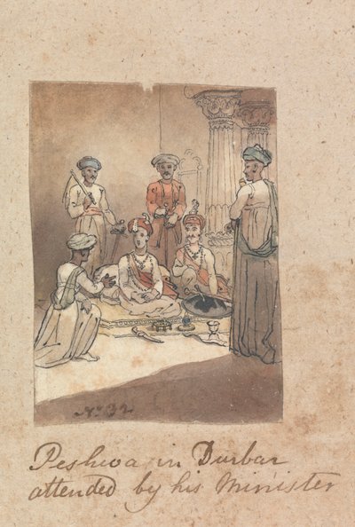 Maratha Peshwa ja hänen ministerinsä 作： Robert Mabon