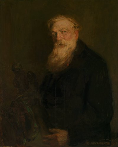 オーギュスト・ロダン、1910年。 作： Robert MacCameron