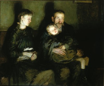 医者を待っている、1910年。 作： Robert MacCameron
