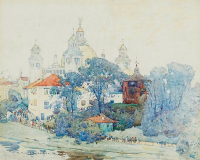 インダストリアル ホール、グラスゴー国際展示会 作： Robert McGowan Coventry