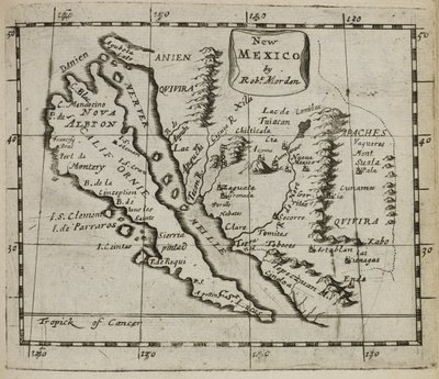 Maps.C.39.a.11、地図 57 ニューメキシコ 作： Robert Morden