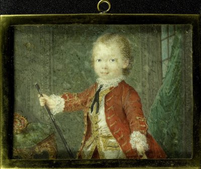 ウィリアム 5 世 (1748 年 - 1806 年)、オレンジ ナッソー公、子供時代 作： Robert Mussard