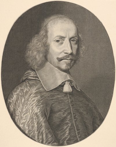 ジュールマザリン枢機卿、1655年。 作： Robert Nanteuil