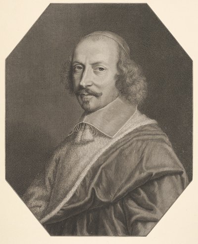 ジュールマザリン枢機卿、1656年。 作： Robert Nanteuil