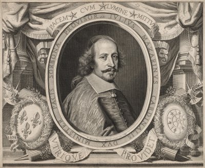 マザリン枢機卿、1660年。 作： Robert Nanteuil
