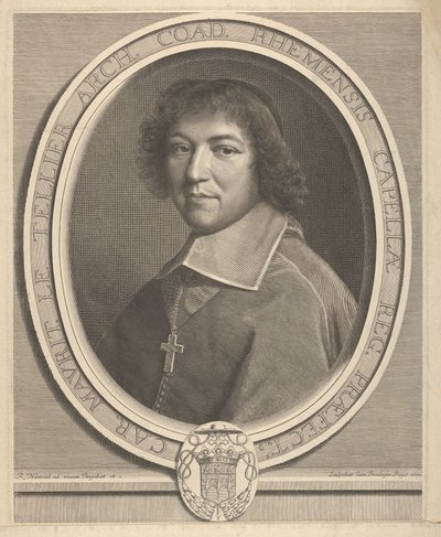 シャルルモーリスルテリエ、1670年。 作： Robert Nanteuil