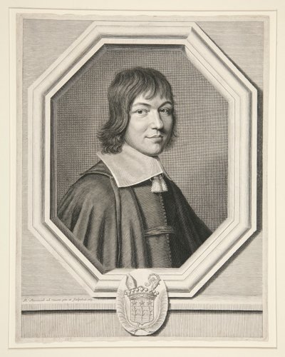 シャルル＝モーリス・ル・テリエ、ランス大司教（ランス大司教）（1642-1710） 作： Robert Nanteuil