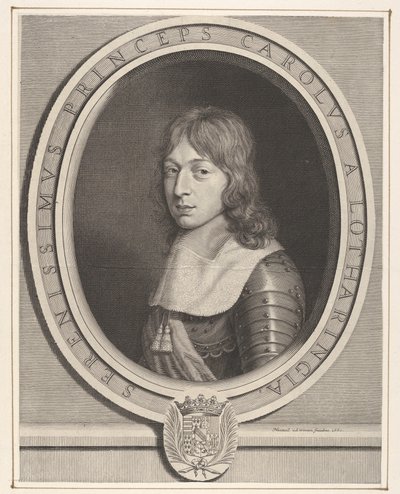 チャールズ5世、ロレーヌ公爵、1660年。 作： Robert Nanteuil