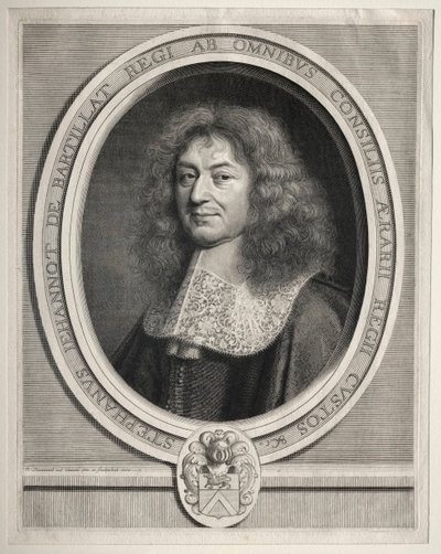 エティエンヌジェハノットドバルティヤ、1666年。 作： Robert Nanteuil